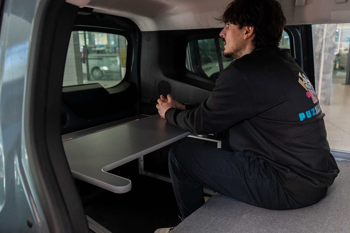 Módulo camper Citroën Berlingo sin homologación