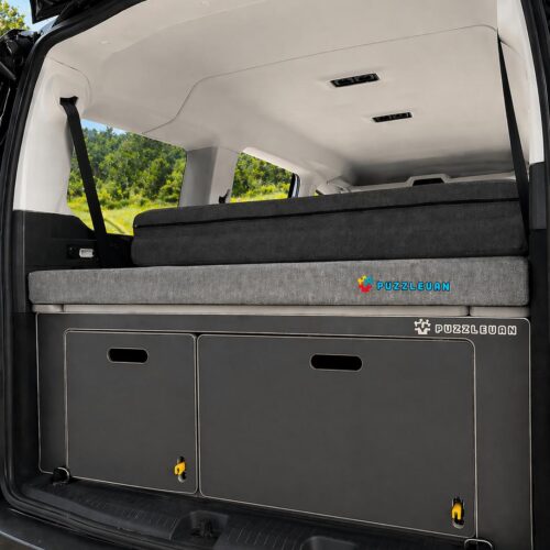 Módulo Cama Básico con (Cajón extraible pequeño+Cajón extraible grande) RENAULT KANGOO«M» desde 2021