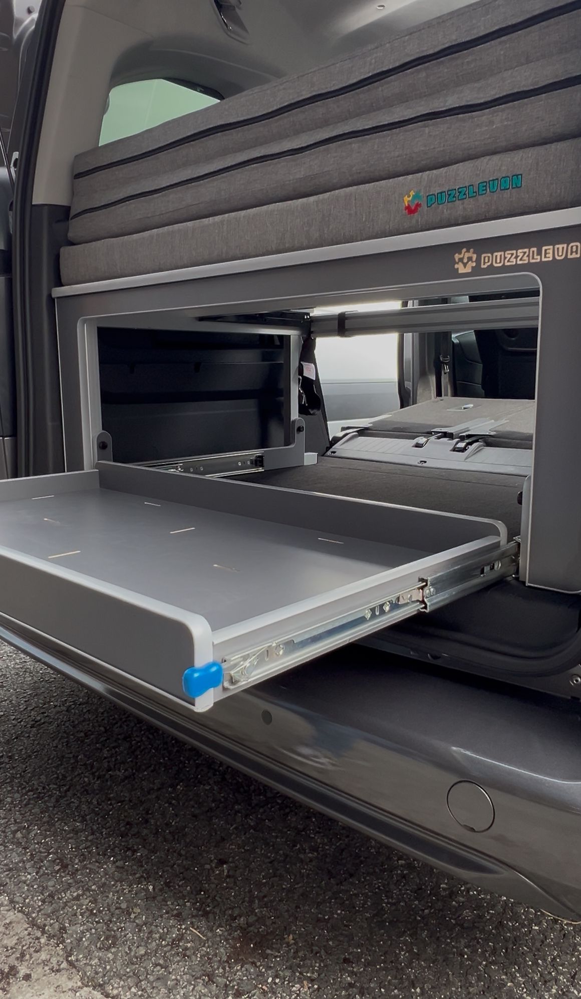 Módulo Cama Básico con (Bandeja extracción completa) VOLKSWAGEN CADDY "M" desde 2022