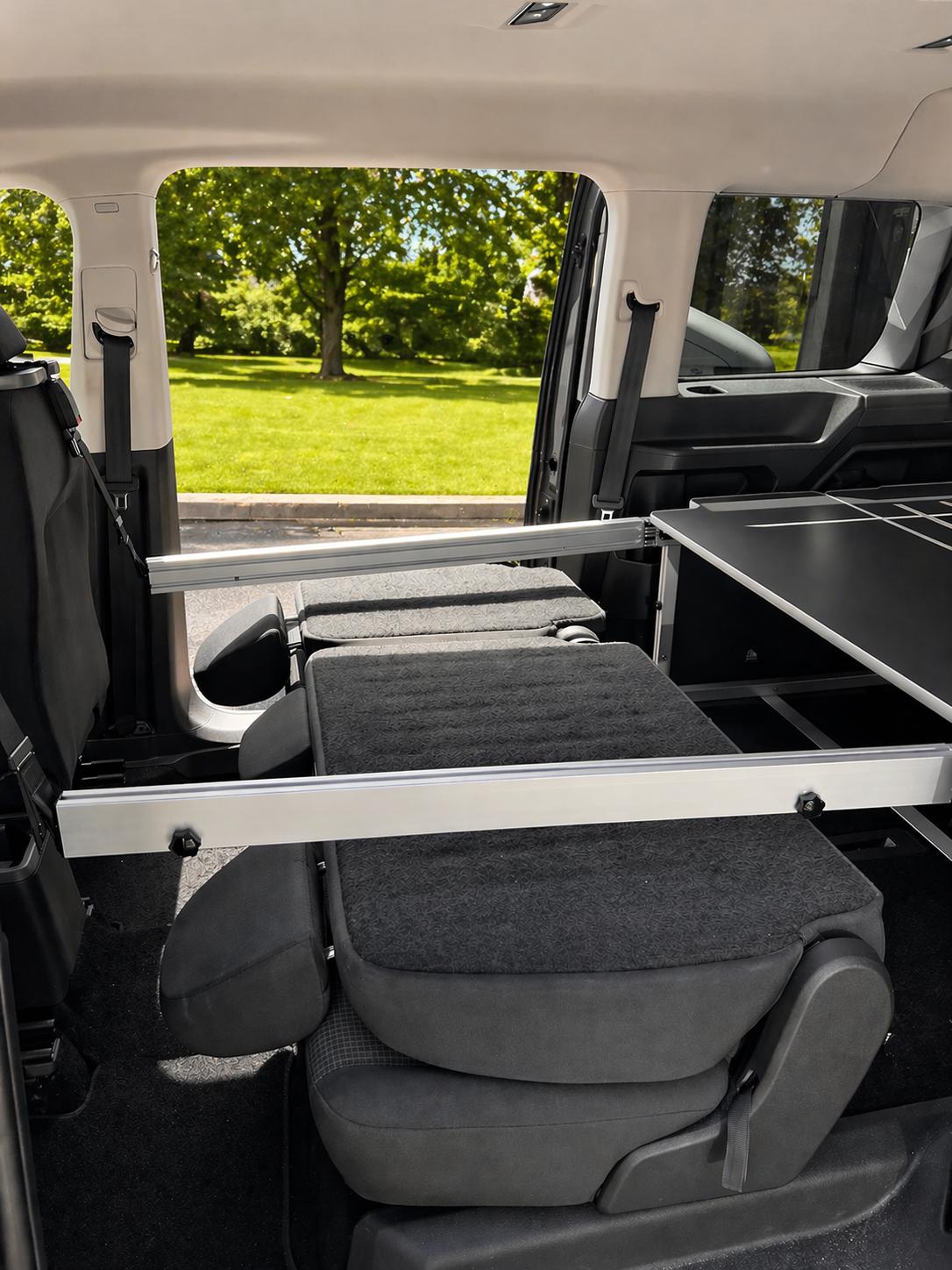 Módulo Cama Básico con (Cajón cocina + Bandeja parcial extraible) VOLKSWAGEN CADDY  "M" desde 2022 - Imagen 16